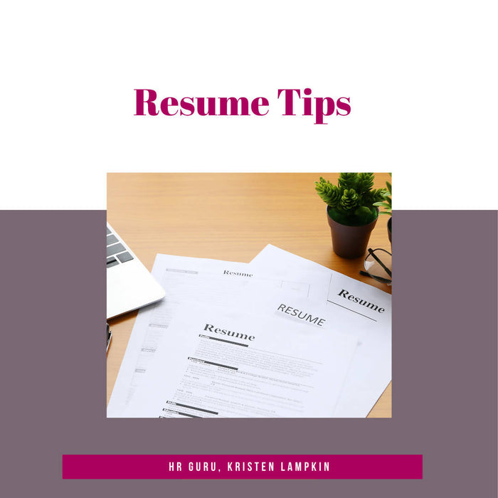Resume Tips from the HR Guru eBook