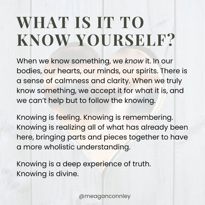 Know Yourself: Experience the Fullness of Your True Self