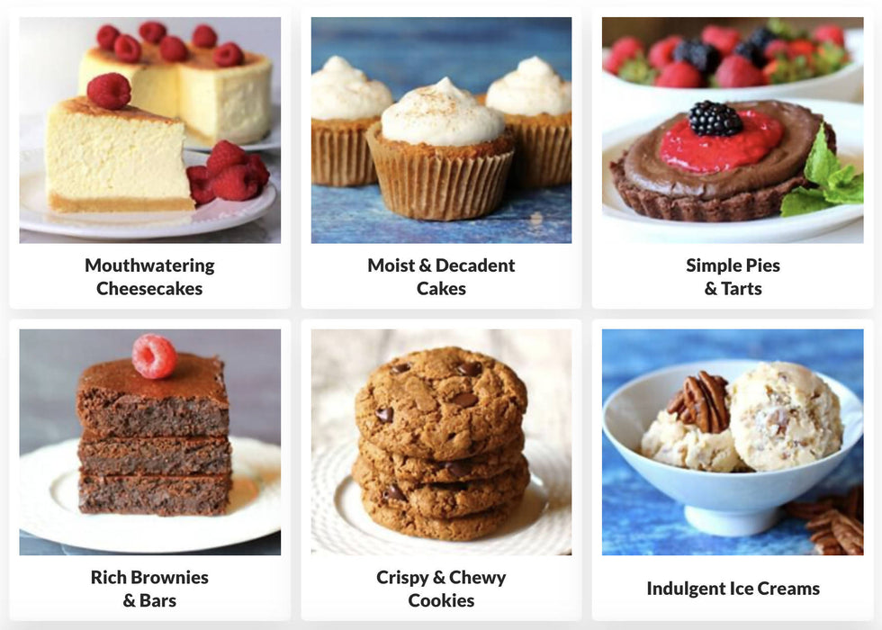 Keto Desserts Digital Recipe Book