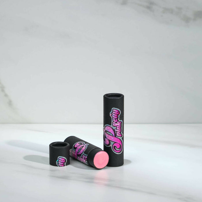 Pretty Pink Sparkle Lips